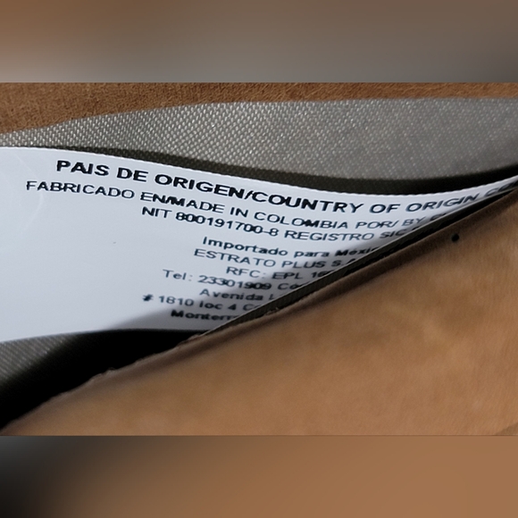 VELEZ checkbook wallet, new, without tags, made of leather, MADE in Colombia. - Picture 12 of 15